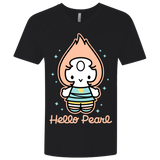 T-Shirts Black / X-Small Hello Pearl Men's Premium V-Neck