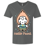 T-Shirts Heavy Metal / X-Small Hello Pearl Men's Premium V-Neck