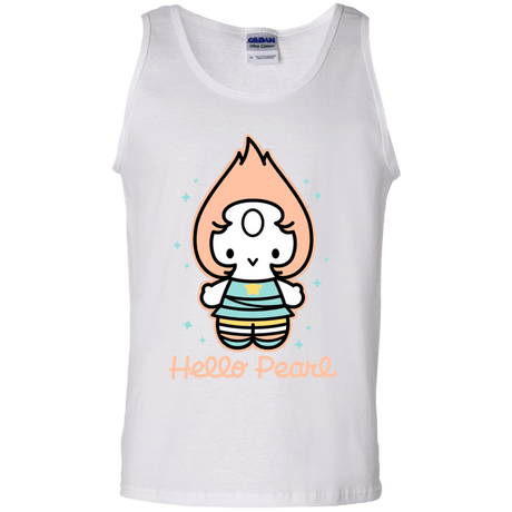 T-Shirts White / S Hello Pearl Men's Tank Top