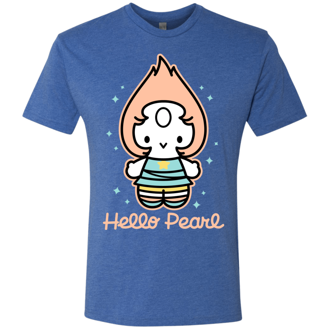 T-Shirts Vintage Royal / S Hello Pearl Men's Triblend T-Shirt