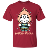 T-Shirts Cardinal / S Hello Pearl T-Shirt