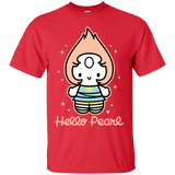T-Shirts Red / S Hello Pearl T-Shirt