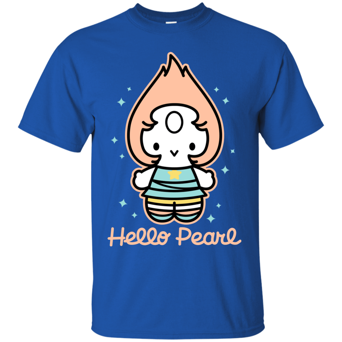 T-Shirts Royal / S Hello Pearl T-Shirt