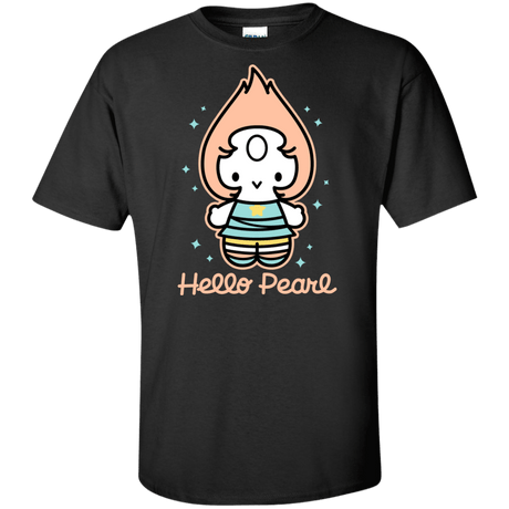 T-Shirts Black / XLT Hello Pearl Tall T-Shirt