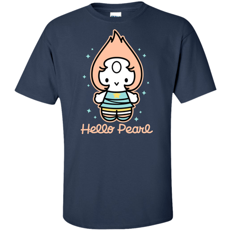 T-Shirts Navy / XLT Hello Pearl Tall T-Shirt