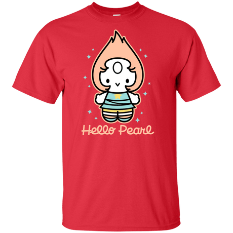 T-Shirts Red / XLT Hello Pearl Tall T-Shirt