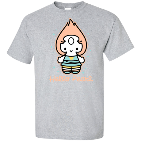 T-Shirts Sport Grey / XLT Hello Pearl Tall T-Shirt