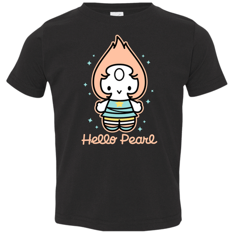 T-Shirts Black / 2T Hello Pearl Toddler Premium T-Shirt