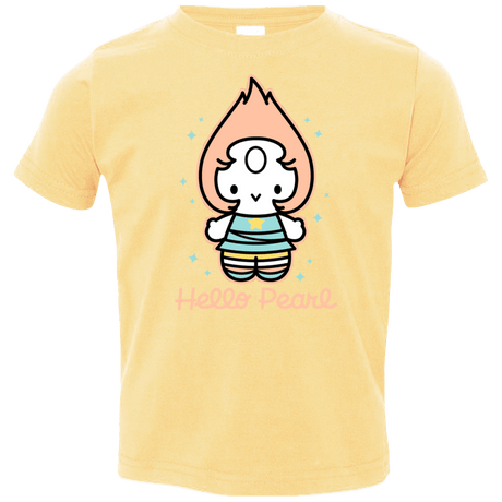 T-Shirts Butter / 2T Hello Pearl Toddler Premium T-Shirt