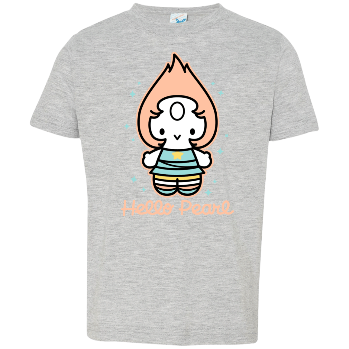 T-Shirts Heather Grey / 2T Hello Pearl Toddler Premium T-Shirt