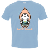 T-Shirts Light Blue / 2T Hello Pearl Toddler Premium T-Shirt