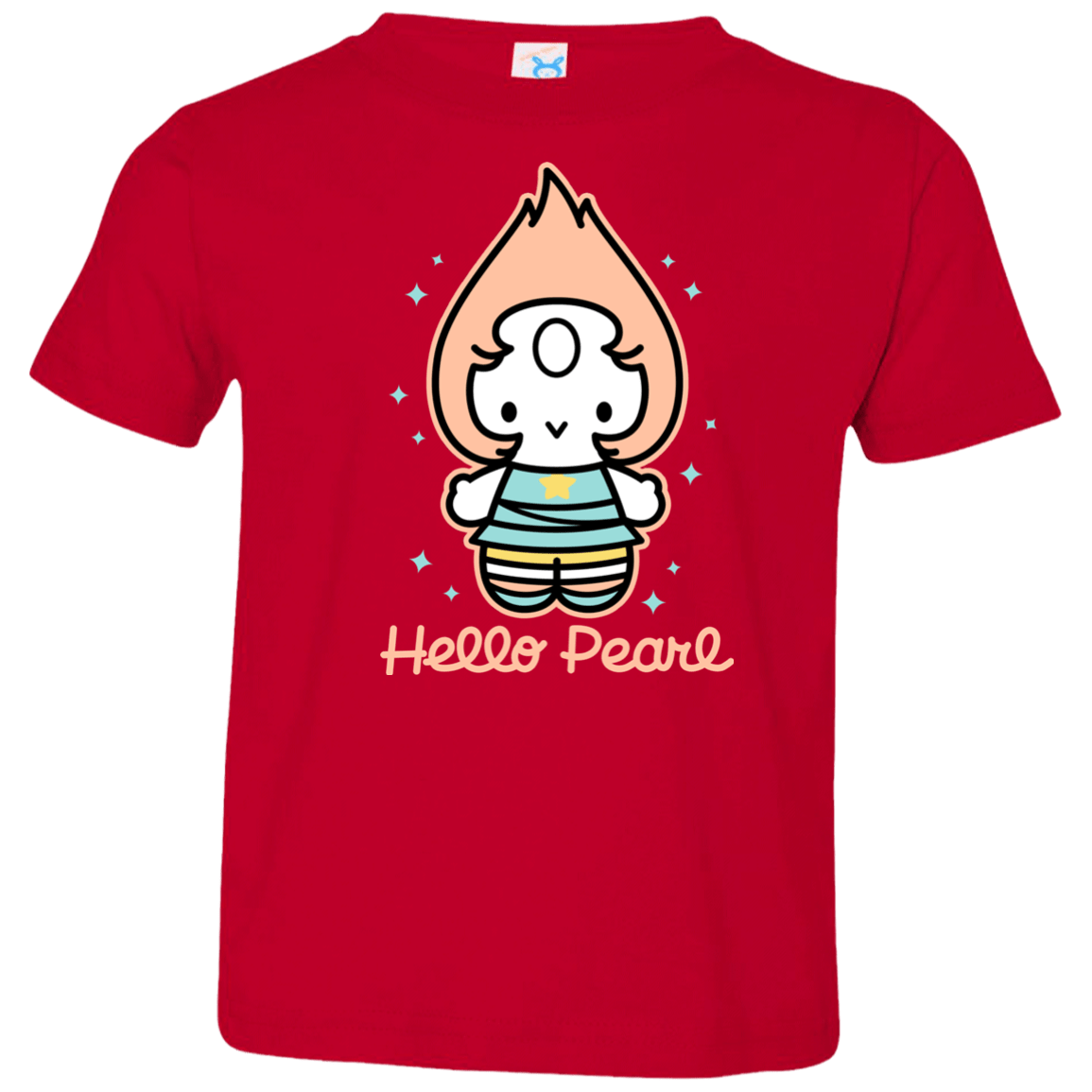 T-Shirts Red / 2T Hello Pearl Toddler Premium T-Shirt