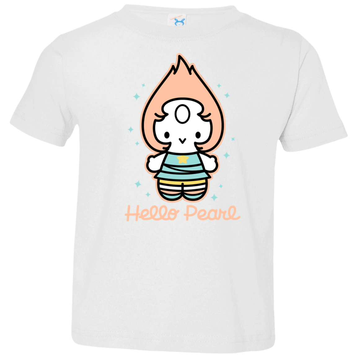 T-Shirts White / 2T Hello Pearl Toddler Premium T-Shirt