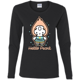 T-Shirts Black / S Hello Pearl Women's Long Sleeve T-Shirt