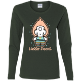 T-Shirts Forest / S Hello Pearl Women's Long Sleeve T-Shirt