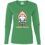 T-Shirts Irish Green / S Hello Pearl Women's Long Sleeve T-Shirt