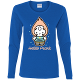 T-Shirts Royal / S Hello Pearl Women's Long Sleeve T-Shirt