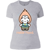 T-Shirts Heather Grey / X-Small Hello Pearl Women's Premium T-Shirt