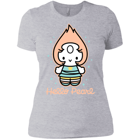 T-Shirts Heather Grey / X-Small Hello Pearl Women's Premium T-Shirt