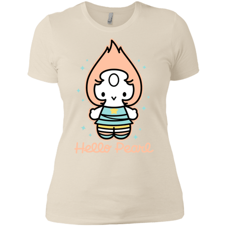 T-Shirts Ivory/ / X-Small Hello Pearl Women's Premium T-Shirt