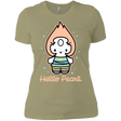 T-Shirts Light Olive / X-Small Hello Pearl Women's Premium T-Shirt