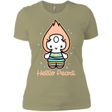 T-Shirts Light Olive / X-Small Hello Pearl Women's Premium T-Shirt