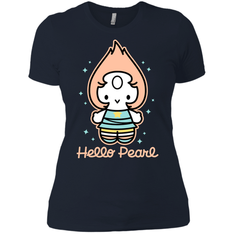 T-Shirts Midnight Navy / X-Small Hello Pearl Women's Premium T-Shirt