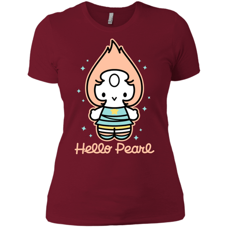 T-Shirts Scarlet / X-Small Hello Pearl Women's Premium T-Shirt