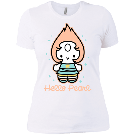 T-Shirts White / X-Small Hello Pearl Women's Premium T-Shirt