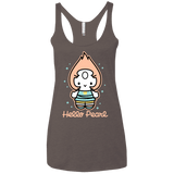 T-Shirts Macchiato / X-Small Hello Pearl Women's Triblend Racerback Tank