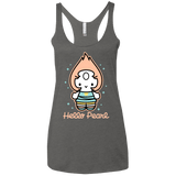 T-Shirts Premium Heather / X-Small Hello Pearl Women's Triblend Racerback Tank