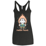 T-Shirts Vintage Black / X-Small Hello Pearl Women's Triblend Racerback Tank