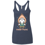 T-Shirts Vintage Navy / X-Small Hello Pearl Women's Triblend Racerback Tank