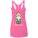 T-Shirts Vintage Pink / X-Small Hello Pearl Women's Triblend Racerback Tank
