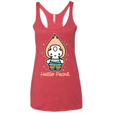 T-Shirts Vintage Red / X-Small Hello Pearl Women's Triblend Racerback Tank