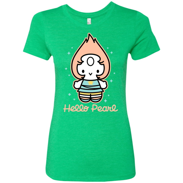 T-Shirts Envy / S Hello Pearl Women's Triblend T-Shirt