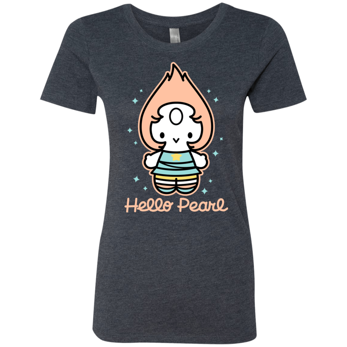 T-Shirts Vintage Navy / S Hello Pearl Women's Triblend T-Shirt