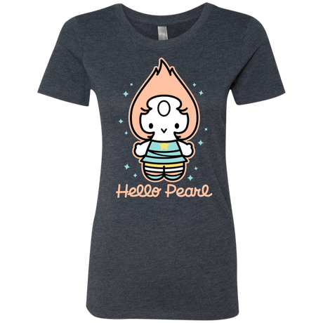 T-Shirts Vintage Navy / S Hello Pearl Women's Triblend T-Shirt