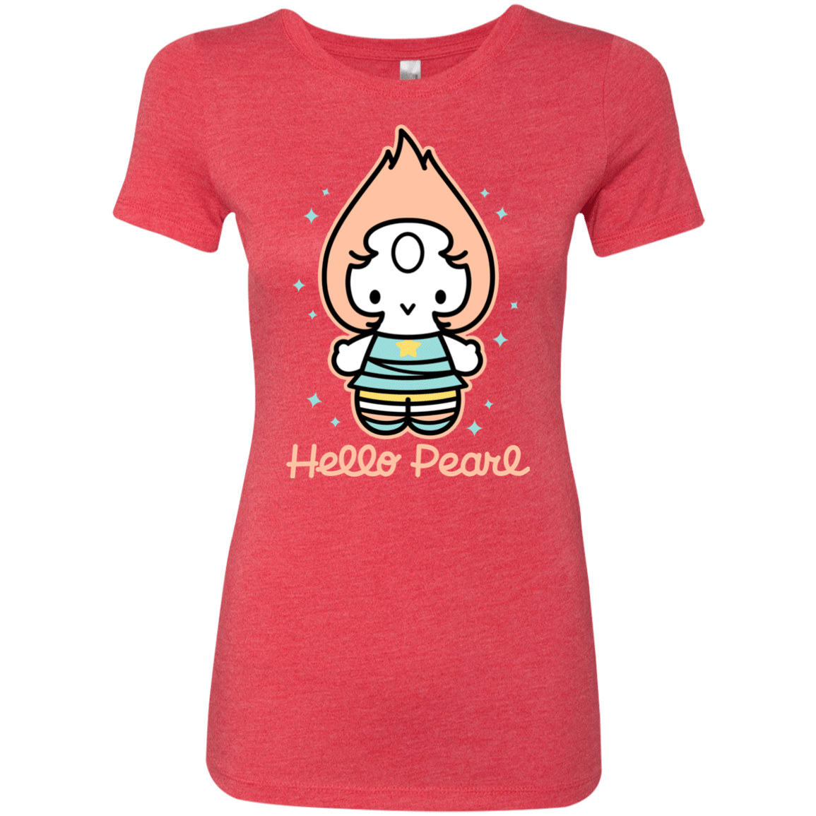 T-Shirts Vintage Red / S Hello Pearl Women's Triblend T-Shirt