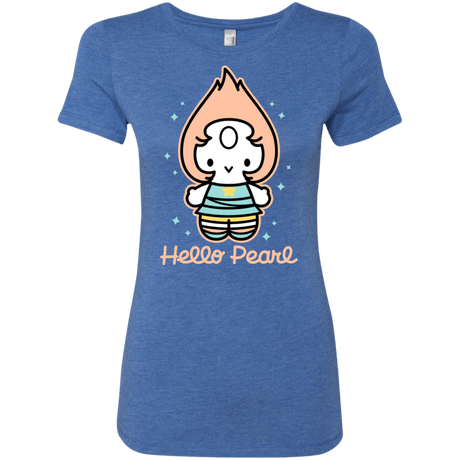T-Shirts Vintage Royal / S Hello Pearl Women's Triblend T-Shirt