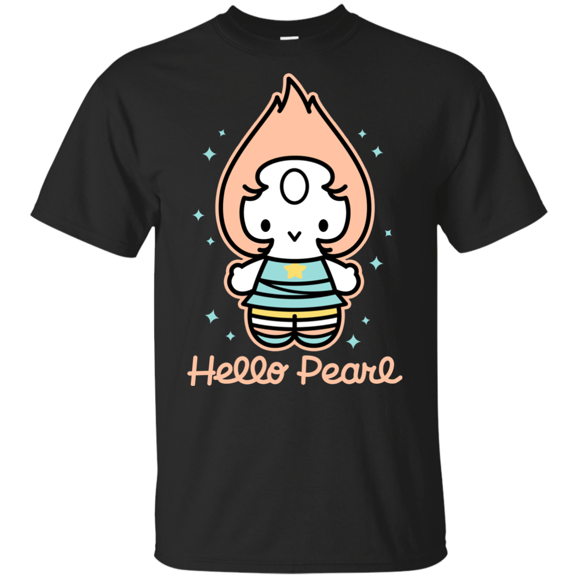 T-Shirts Black / YXS Hello Pearl Youth T-Shirt