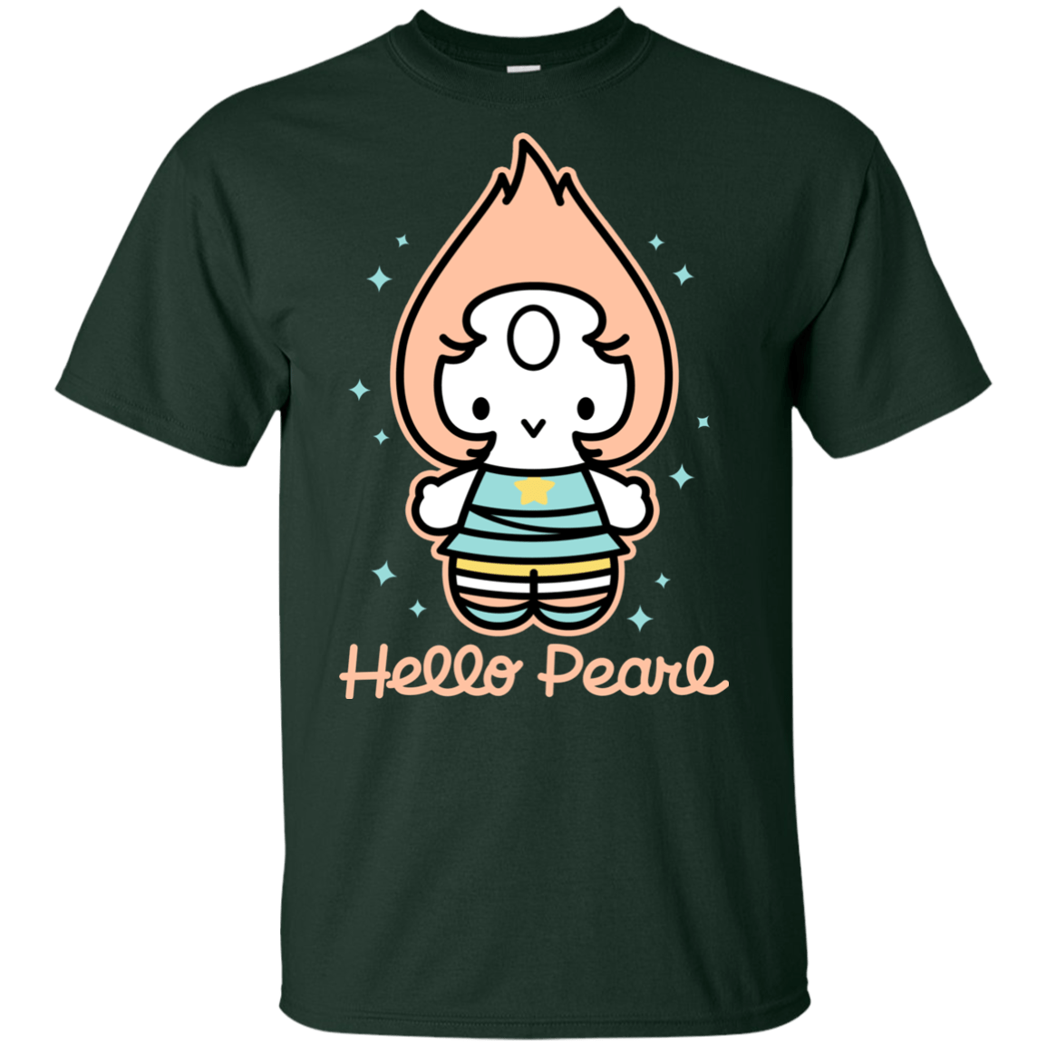 T-Shirts Forest / YXS Hello Pearl Youth T-Shirt