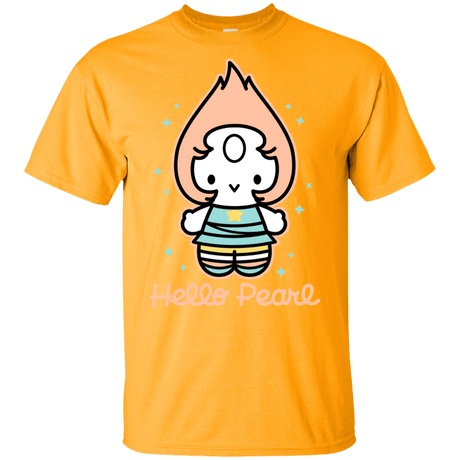 T-Shirts Gold / YXS Hello Pearl Youth T-Shirt