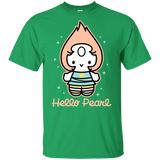 T-Shirts Irish Green / YXS Hello Pearl Youth T-Shirt