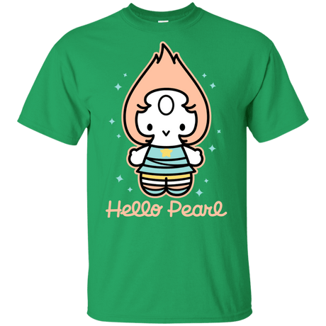 T-Shirts Irish Green / YXS Hello Pearl Youth T-Shirt