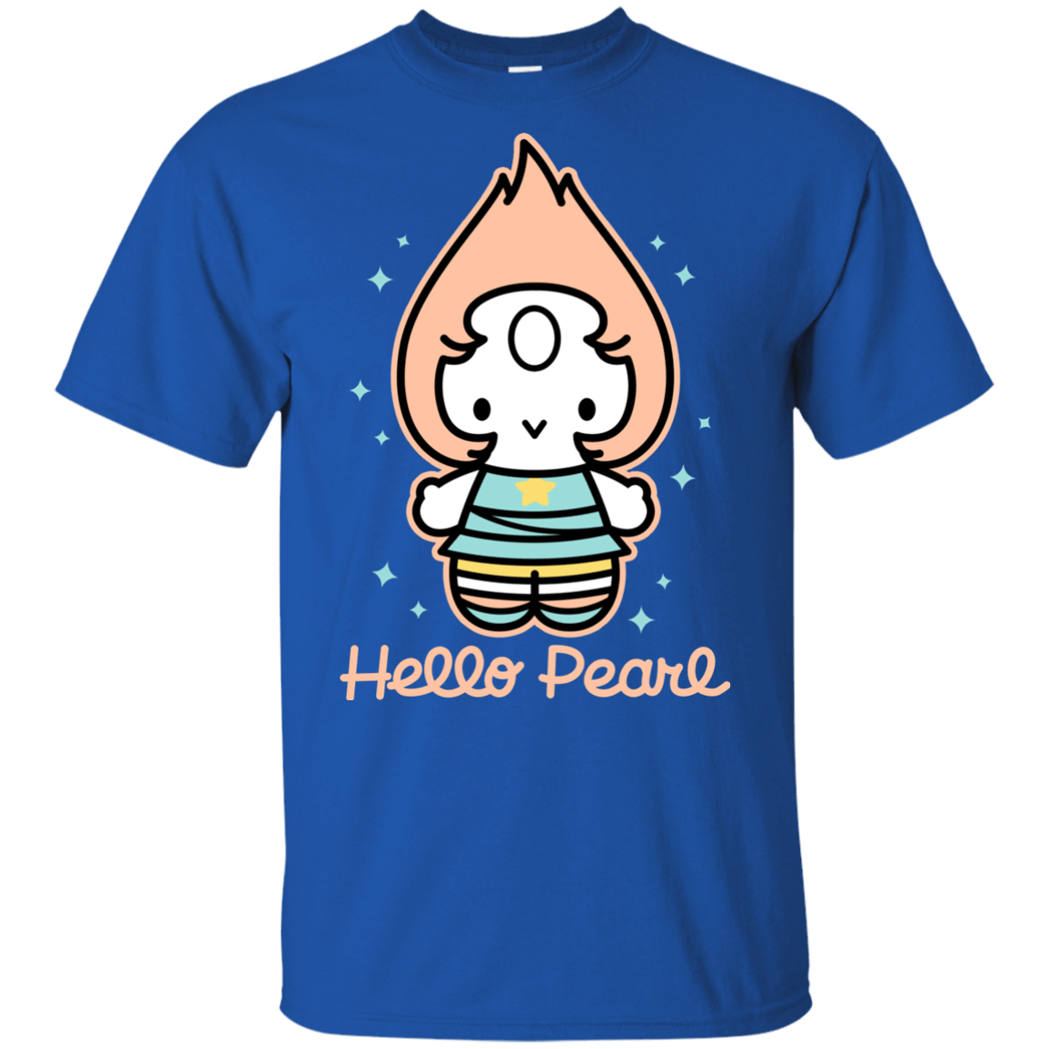 T-Shirts Royal / YXS Hello Pearl Youth T-Shirt