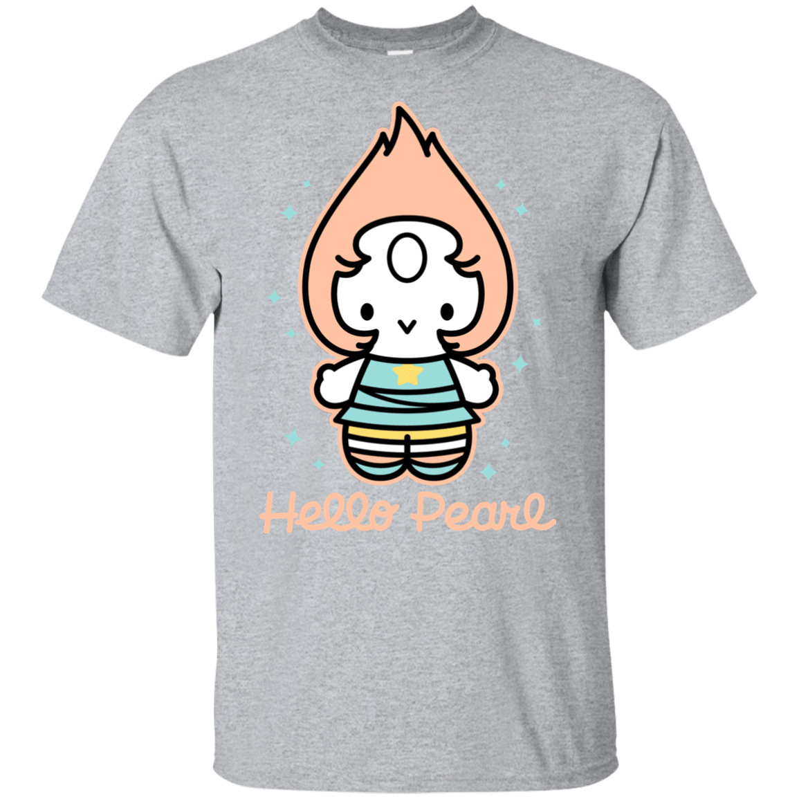 T-Shirts Sport Grey / YXS Hello Pearl Youth T-Shirt