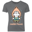 T-Shirts Premium Heather / YXS Hello Pearl Youth Triblend T-Shirt