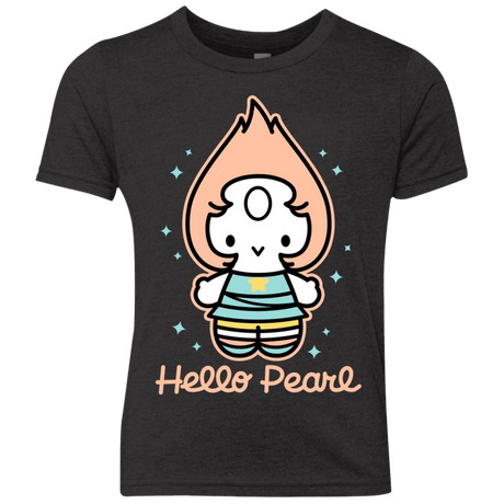 T-Shirts Vintage Black / YXS Hello Pearl Youth Triblend T-Shirt