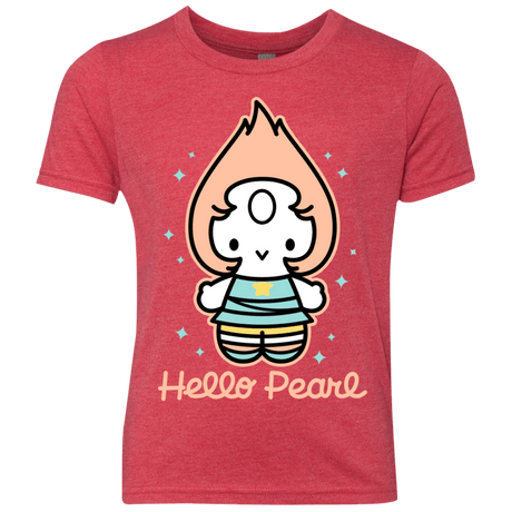 T-Shirts Vintage Red / YXS Hello Pearl Youth Triblend T-Shirt